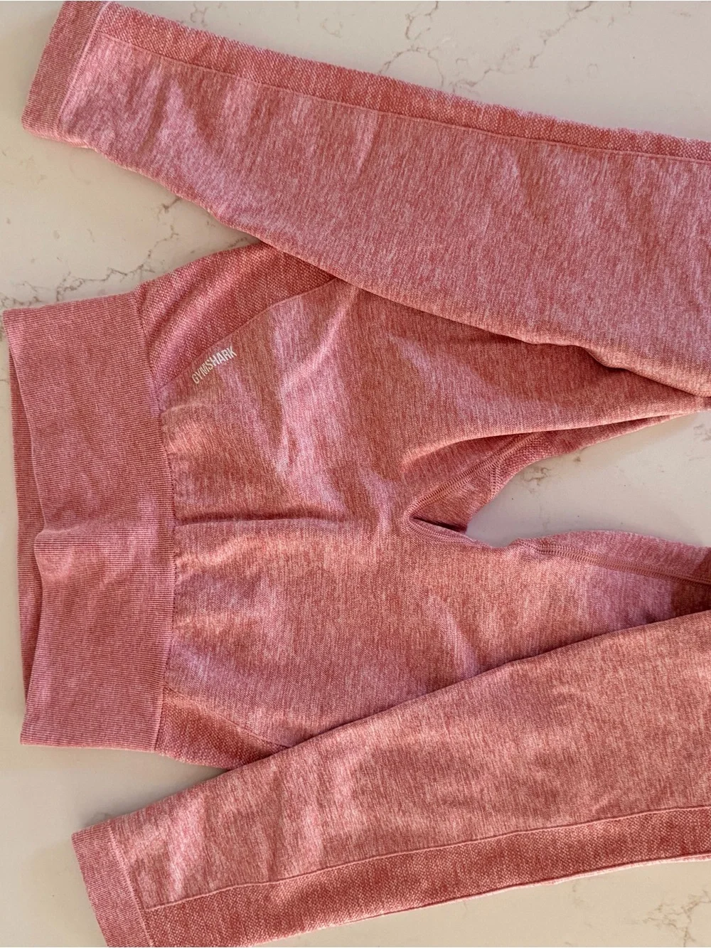 Gymshark women’s  Leggings Trio in Orange, Pink & Gray/burgandy Camo-Small - Picture 14 of 14